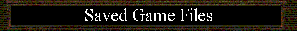  Saved Game Files 