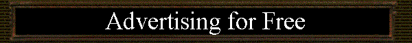 Advertising for Free 